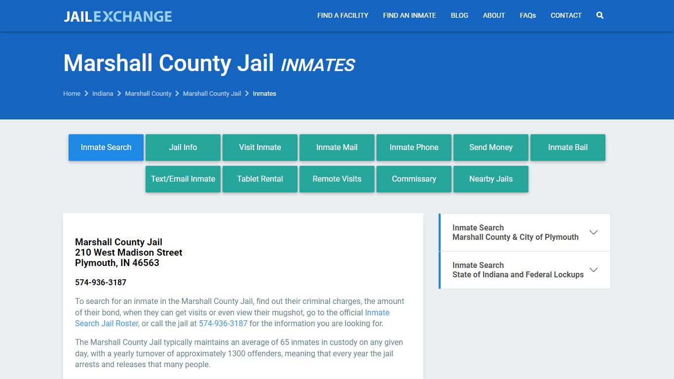 Marshall County Inmate Search | Arrests & Mugshots | IN - JAIL EXCHANGE